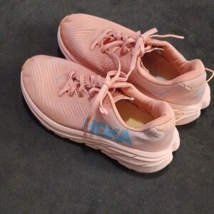 Hoka One One Orange  Sneakers. Size 9 B